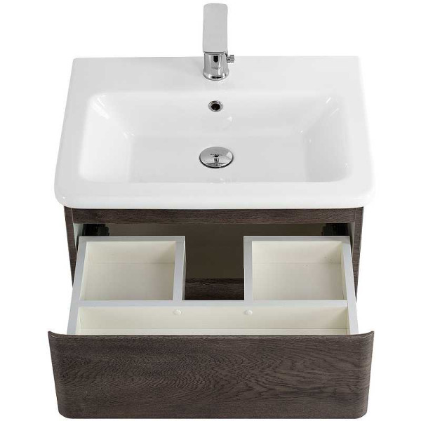 Тумба подвесная BelBagno Albano-CER 50 Rovere Nature Grigio (ALBANO-CER-500-2C-SO-RNG)