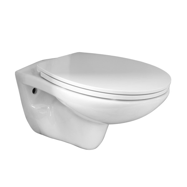 Унитаз подвесной Wesnaart Ocean белый с сиденьем soft-close (202-OCE12) Унитаз подвесной Wesnaart Ocean белый с сиденьем soft-close (202-OCE12)