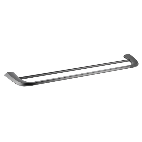 Полотенцедержатель двойной Abber Nord никель (AA1553NG)