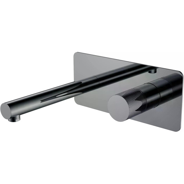 Смеситель для раковины Boheme Stick SGM (графит глянец) (125-SGM.2)