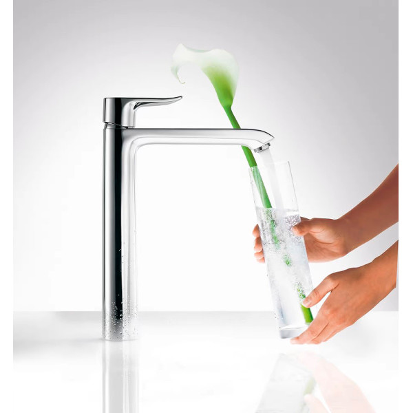 Смеситель для раковины Hansgrohe Metris хром (31184000)