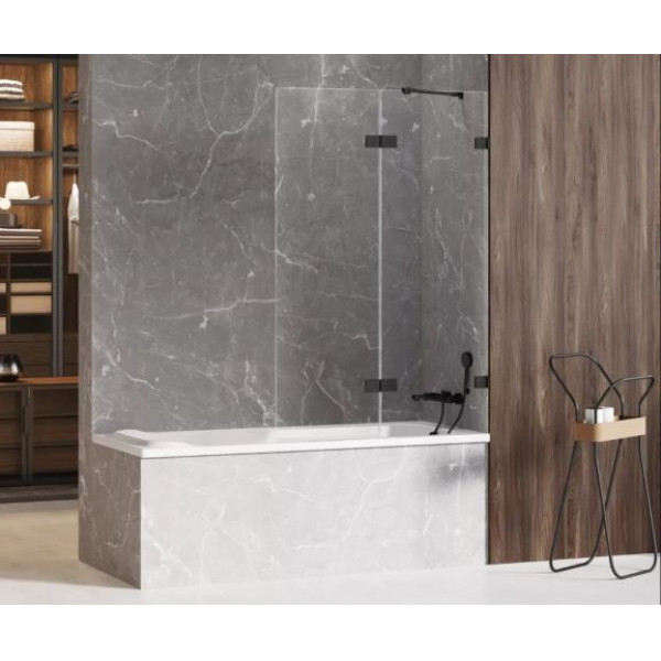 Душевая шторка на ванну NEW TRENDY Avexa 110 см R (EXK-1985)