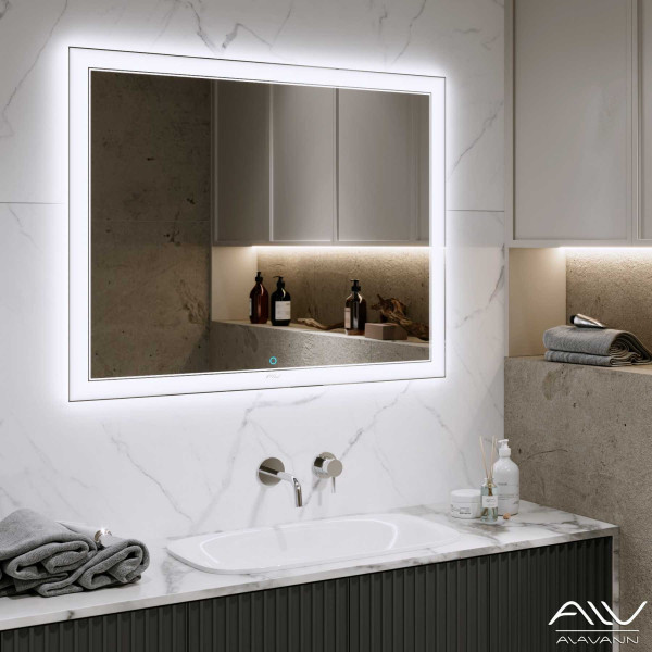 Зеркало с подсветкой Alavann Bella Lux 90 Зеркало с подсветкой Alavann Bella Lux 90