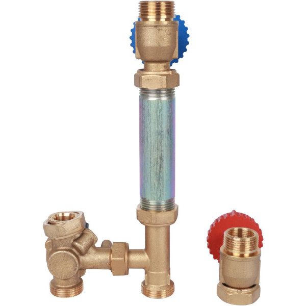 Насосная группа Stout 3/4" (с 3-х ходовым приводным смесителем, без насоса) (SDG-0007-002001)