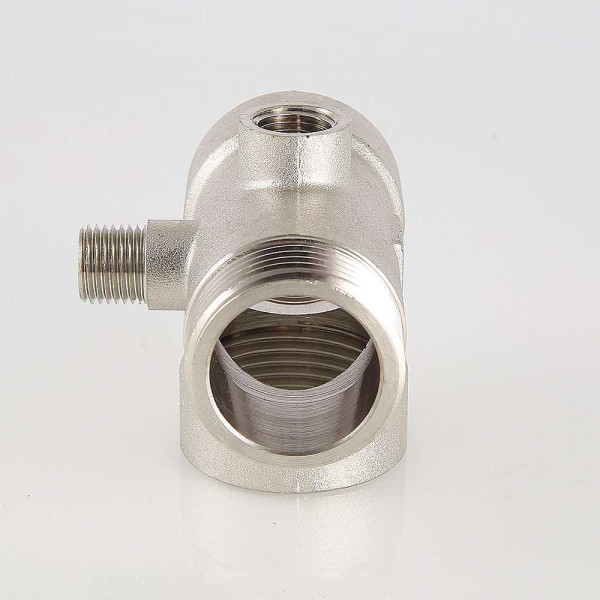 Соединение пятиходовое 1"*80 мм. Valtec (никель) (VTr.600.N.06080) Соединение пятиходовое 1"*80 мм. Valtec (никель) (VTr.600.N.06080)