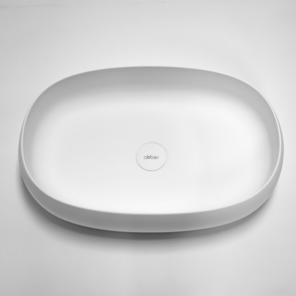 Раковина накладная Stein (белый матовый)