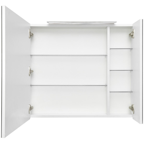 Шкаф зеркальный Roca Oleta 80x13,7x70 белый матовый (857647501)