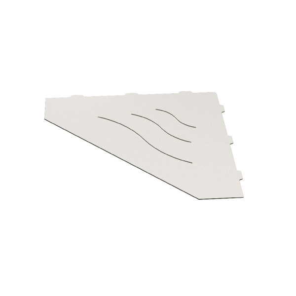 Полка в ванную комнату RGW MT-03W белая (49279903-01)