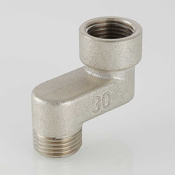 Удлинитель эксцентрический 1/2"х30 мм. ВН Valtec (никель) (VTr.094.N.04030) Удлинитель эксцентрический 1/2"х30 мм. ВН Valtec (никель) (VTr.094.N.04030)