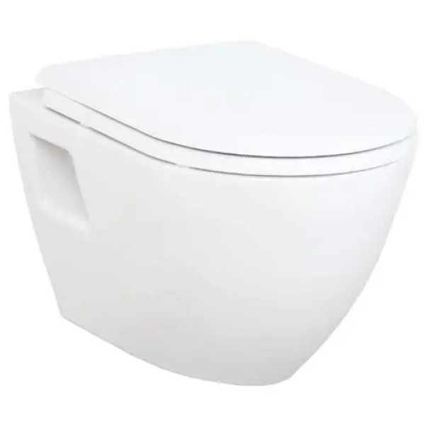 Унитаз подвесной с биде Creavit 35,5x50,2x34,5 белый (TP32,9-00CB00E-0000)