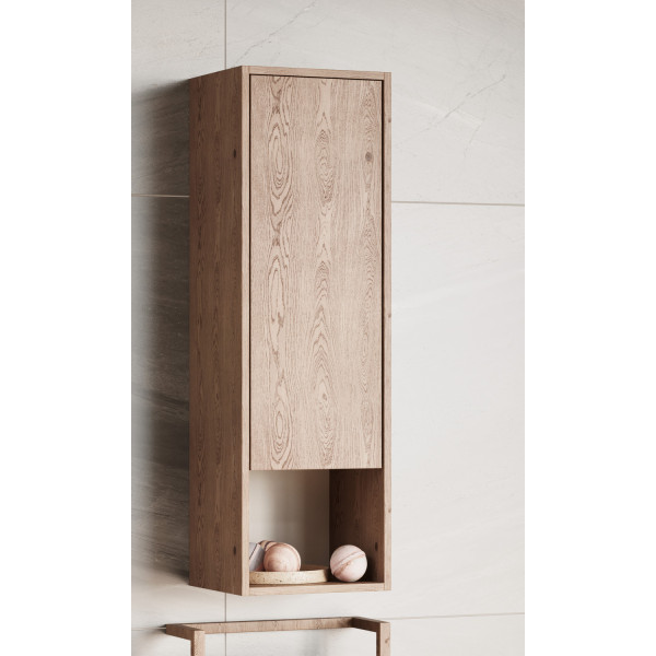 Шкаф подвесной Aquaton Хоуп 332x305x1060 орех (1.A287.5.03H.P6C.0) Шкаф подвесной Aquaton Хоуп 332x305x1060 орех (1.A287.5.03H.P6C.0)