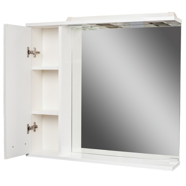 Шкаф зеркальный Домино Cube 80 правый (DC5011HZ) Шкаф зеркальный Домино Cube 80 правый (DC5011HZ)