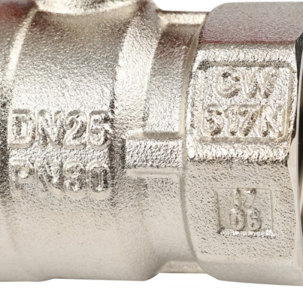 Кран 1" ВВ шаровый Stout стандартнопроходной (чёрная бабочка) SVB-0012-000025