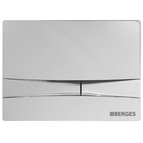 Клавиша смывная Berges для инсталляции Novum F3 хром глянцевый (040053) Клавиша смывная Berges для инсталляции Novum F3 хром глянцевый (040053)
