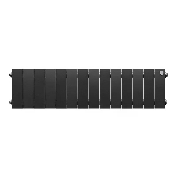 Радиатор биметаллический Royal Thermo PianoForte 200 Чёрный(14 секций) (RTPB3020014)