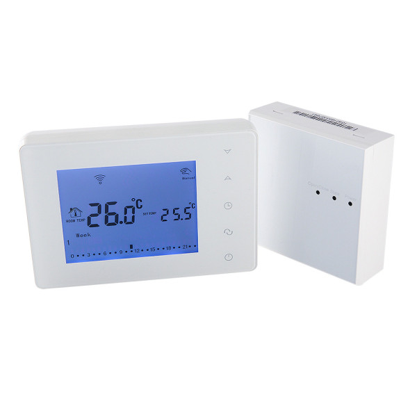 Хронотермостат электронный комнатный беспроводной Valtec (VT.AC707.0.0) Хронотермостат электронный комнатный беспроводной Valtec (VT.AC707.0.0)