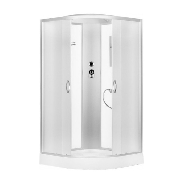 Душевая кабина Erlit 100х100 стекло матовое (ER3510P-C3)