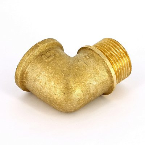 Угольник 1" ВН с упором Uni-Fitt (латунь) 612G4400