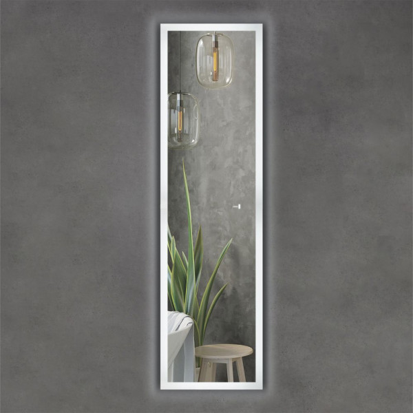 Зеркало Comforty Марио 440x1580x30 дуб темный матовый (00-00001231)