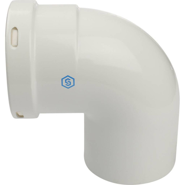 Элемент дымохода Stout отвод 90° п/м DN80 (SCA-0080-000090)