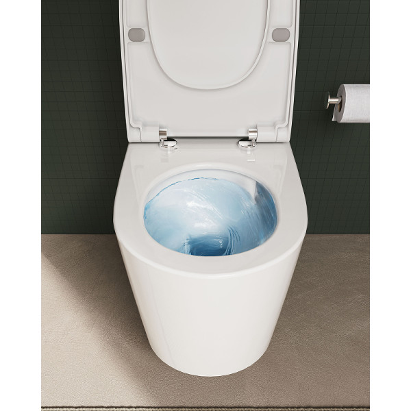 Унитаз подвесной Vitra Nest QuantumFlus без сиденья ( 7870B403-0075) Унитаз подвесной Vitra Nest QuantumFlus без сиденья ( 7870B403-0075)