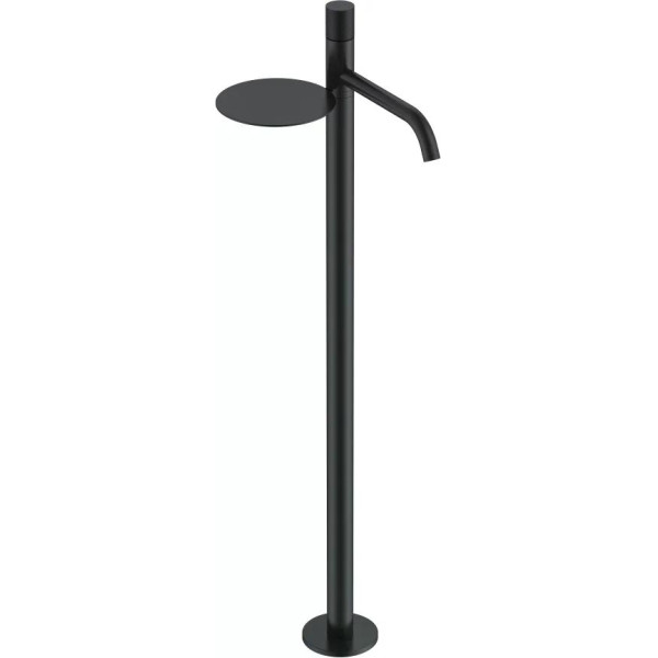 Смеситель напольный Boheme Stick Черный (120-BB.2) Смеситель напольный Boheme Stick Черный (120-BB.2)