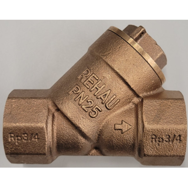 Фильтр косой Rehau Rautitan RX+ 1" (бронза) (11455331001)