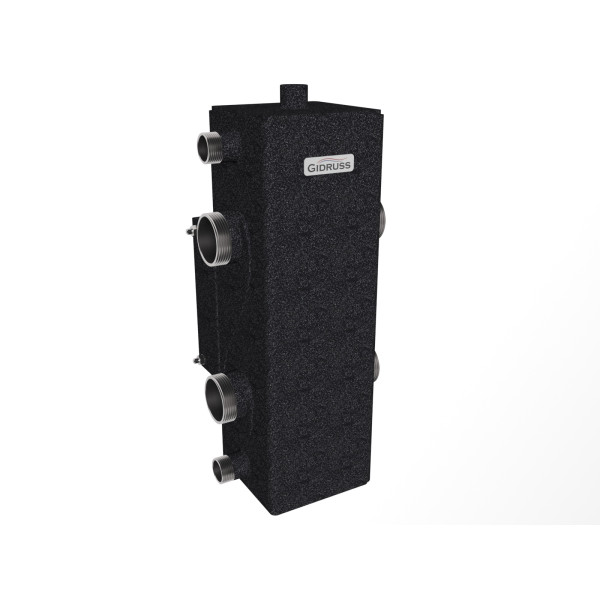 Гидрострелка Gidruss GR-150-40 (до 150 кВт, G 1 1/2", сталь 09Г2С) Гидрострелка Gidruss GR-150-40 (до 150 кВт, G 1 1/2", сталь 09Г2С)