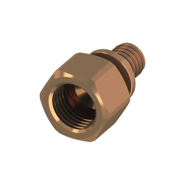 Соединение прямое с внутренней резьбой TECEflex 16х1/2" ВР (бронза) (705102) Соединение прямое с внутренней резьбой TECEflex 16х1/2" ВР (бронза) (705102)