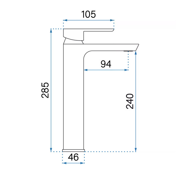 Смеситель для раковины Rea Argus Золото (REA-B6213) Смеситель для раковины Rea Argus Золото (REA-B6213)