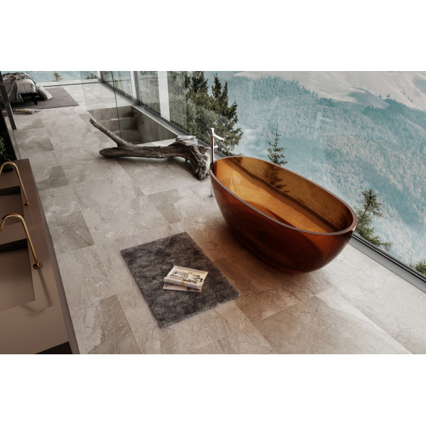 Ванна прозрачная Abber Kristall 150x75x58 коричневая (AT9701Opal-1.5)