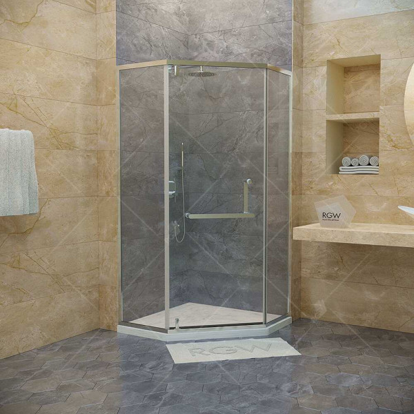 Душевой уголок RGW HO-084 90*90 стекло сатинат, профиль хром 350608499-21 Душевой уголок RGW HO-084 90*90 стекло сатинат, профиль хром 350608499-21