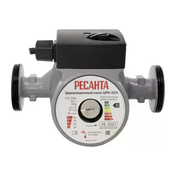 Насос циркуляционный Ресанта ЦРН-32/4 (77/7/3) Насос циркуляционный Ресанта ЦРН-32/4 (77/7/3)