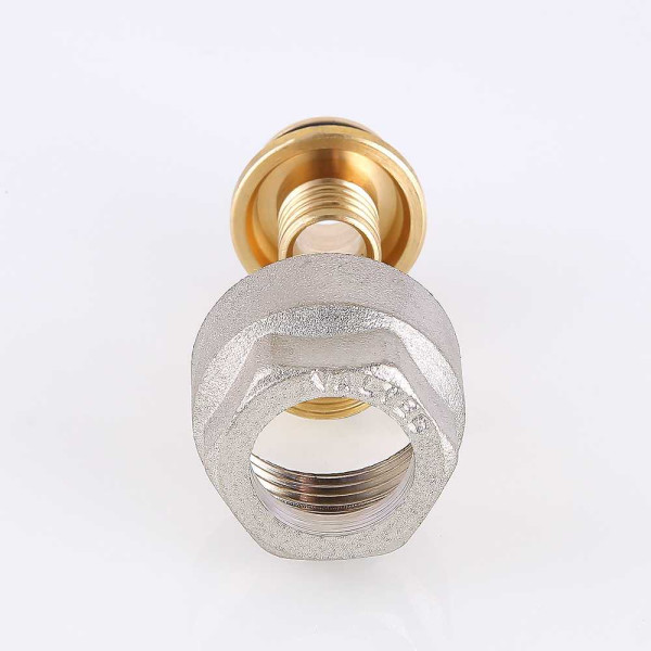 Переход коллекторный 16(2,0)*3/4"(18) (евроконус) Valtec для п/э трубы (VT.4410.NVE.16) Переход коллекторный 16(2,0)*3/4"(18) (евроконус) Valtec для п/э трубы (VT.4410.NVE.16)