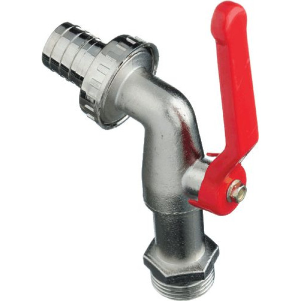 Кран 3/4" шаровый сливной со штуцером TeRma (ручка) (853) Кран 3/4" шаровый сливной со штуцером TeRma (ручка) (853)