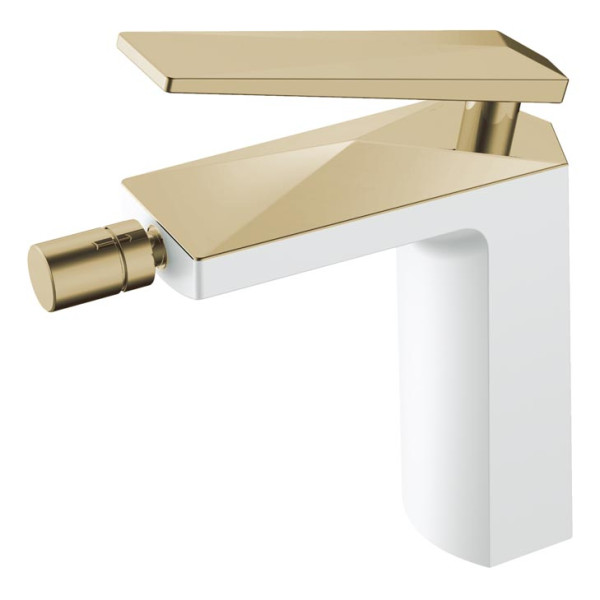 Смеситель для биде Boheme Venturo белый (386-W) Смеситель для биде Boheme Venturo белый (386-W)