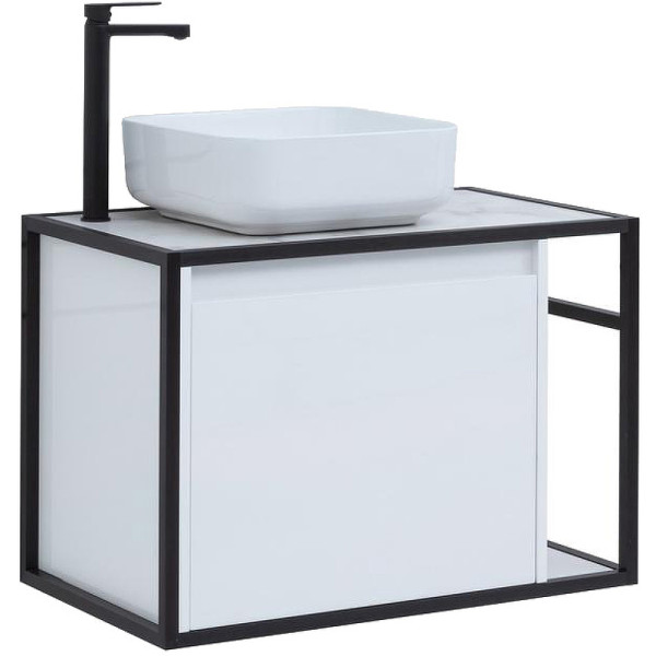 Тумба подвесная Aquanet Nova Lite Loft 75 L белый (00261650)