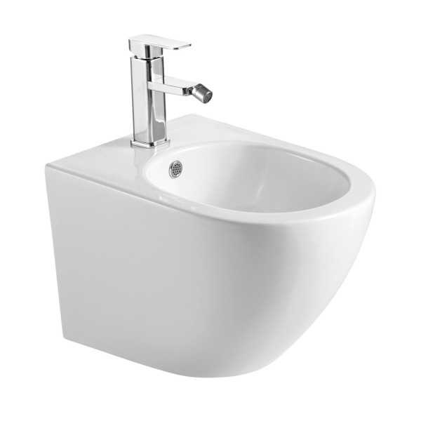 Биде подвесное ABBER Bequem белое (AC1150) Биде подвесное ABBER Bequem белое (AC1150)