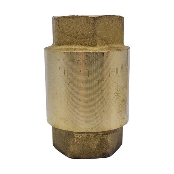 Клапан обратный вертикальный Tiemme 3/4" с латунным седлом (3500021) Клапан обратный вертикальный Tiemme 3/4" с латунным седлом (3500021)