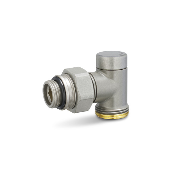 Фитинг угловой со встроенным шаровым краном 1/2"х3/4"(18)ЕК Varmega VMDV22 (серый) (VMDV22-300415)