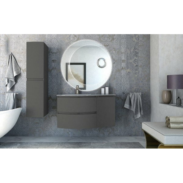 Пенал подвесной Cezares Vague 34x55 Grigio talpa opaco (54906) Пенал подвесной Cezares Vague 34x55 Grigio talpa opaco (54906)