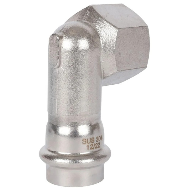 Переход угловой 22х3/4"В Rommer из нержавеющей стали (пресс) (RSS-0009-002234) Переход угловой 22х3/4"В Rommer из нержавеющей стали (пресс) (RSS-0009-002234)