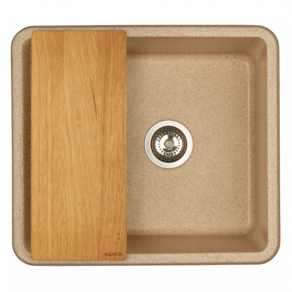 Мойка для кухни врезная Aquaton Беллис 510x570x250 песочный (1.A724.9.32B.S22.0) Мойка для кухни врезная Aquaton Беллис 510x570x250 песочный (1.A724.9.32B.S22.0)