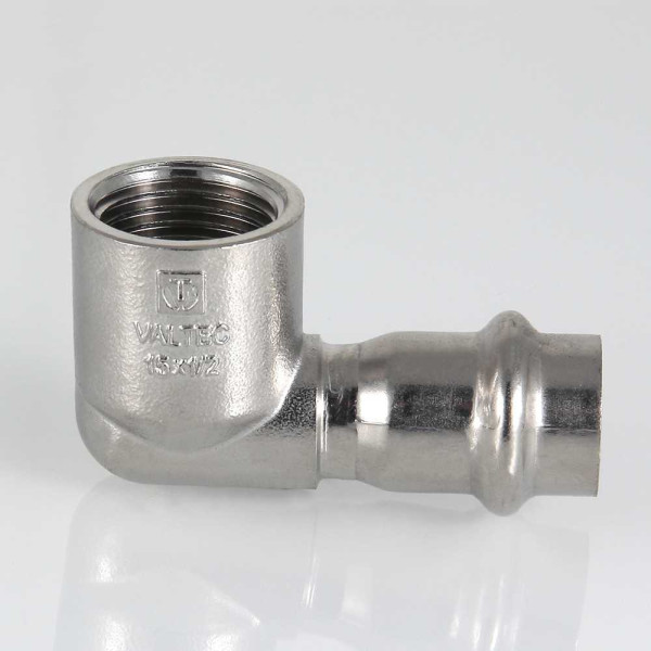 Переход угловой Valtec 22*3/4"В (нерж.ст., пресс) (VTi.952.I.002205) Переход угловой Valtec 22*3/4"В (нерж.ст., пресс) (VTi.952.I.002205)