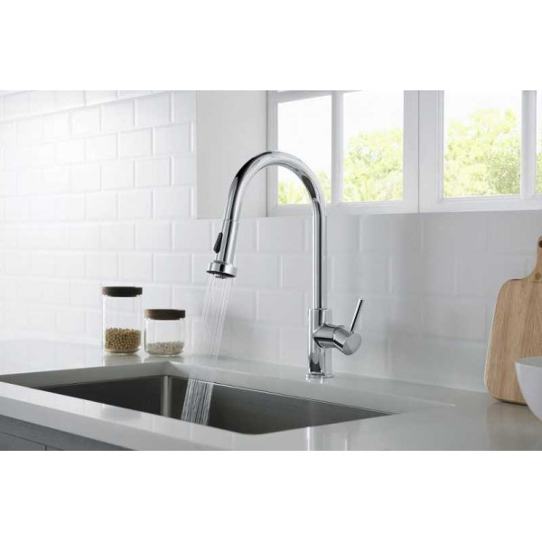 Смеситель для кухни Timo Saona хром, с выдвижным изливом (2316/00FL) Смеситель для кухни Timo Saona хром, с выдвижным изливом (2316/00FL)