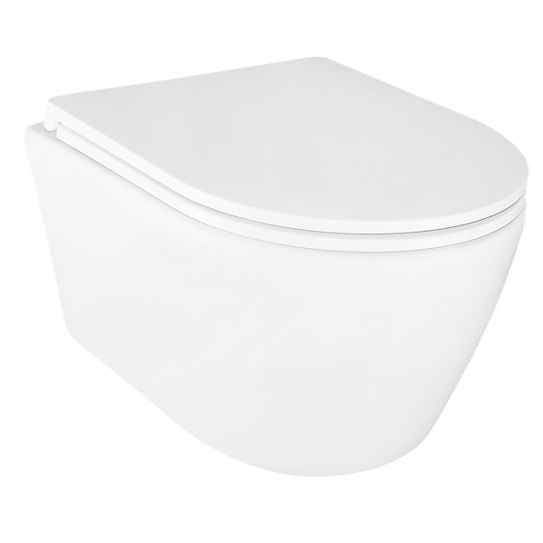 Инсталляция для подвесного унитаза Azario Forte+подвесной унитаз Azario UNO +клавиша Azario Forte, хром глянцевый (AZ-100-100F+AZ-2380+AZ-100-020F)