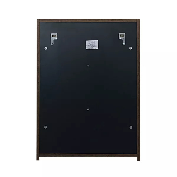 Шкаф подвесной Comforty Порто 500x145x800 дуб темно-коричневый (00-00009245)