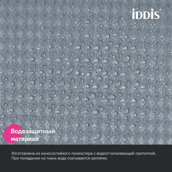 Шторка для ванн текстильная Iddis D?cor 180x200 серая (DW03P18i11) Шторка для ванн текстильная Iddis D?cor 180x200 серая (DW03P18i11)