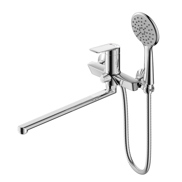 Смеситель для ванны и душа Lemark Verba хром (LM11451C)