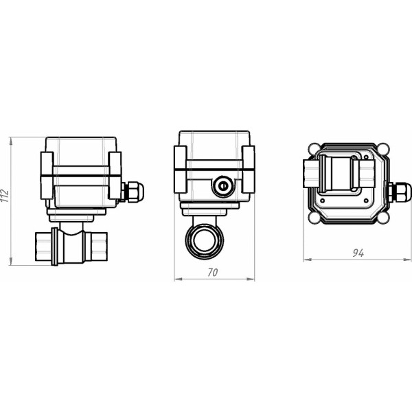 Комплект Gidrolock Standard Bugatti 1/2" (35201021)